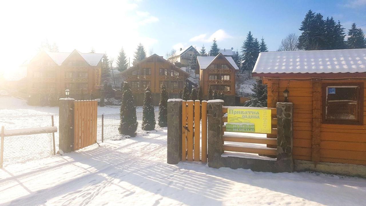 Karpatski Zori Hotel Bukovel Dış mekan fotoğraf