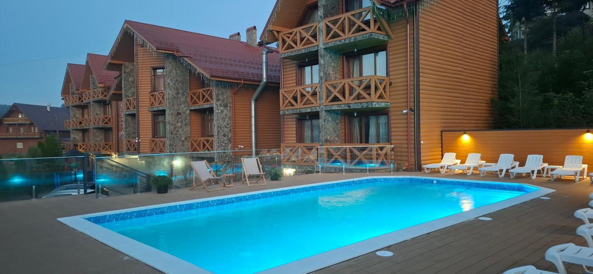 Karpatski Zori Hotel Bukovel Dış mekan fotoğraf