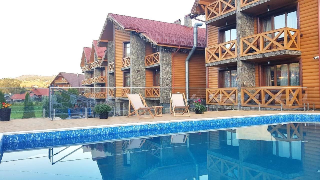 Karpatski Zori Hotel Bukovel Dış mekan fotoğraf